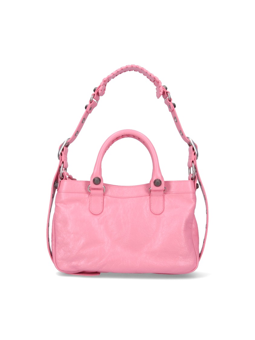 Shop Balenciaga Medium 'neo Cagole' Shoulder Bag – Pink