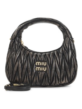 ショルダーバッグ・ポシェット Miu Miu Compact Structured Shoulder Bag In Smooth Calf Miu Miu Women's Compact Structured Shoulder Bag In Smooth