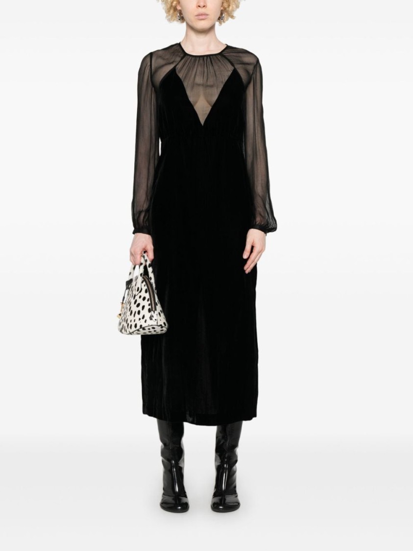 Twinset Twin-set Dresses In Black
