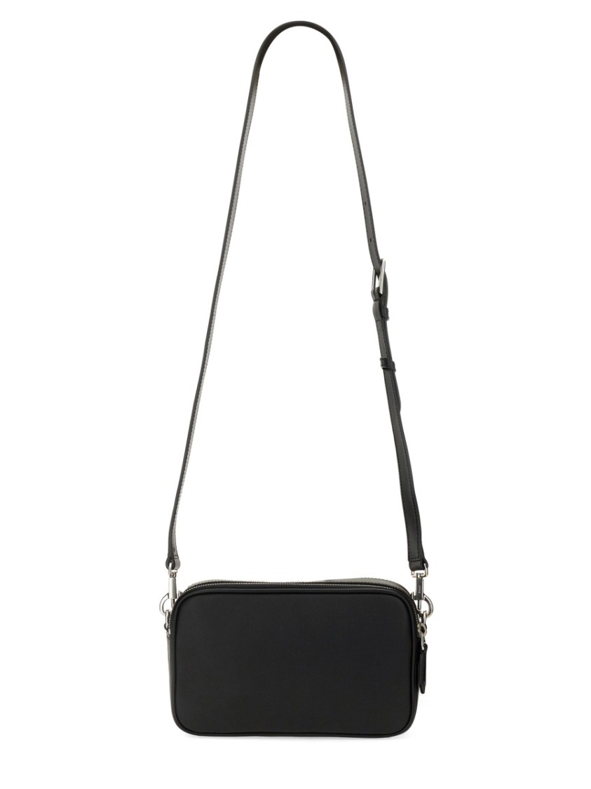 Bally Zipper Shoulder Bag In Black
