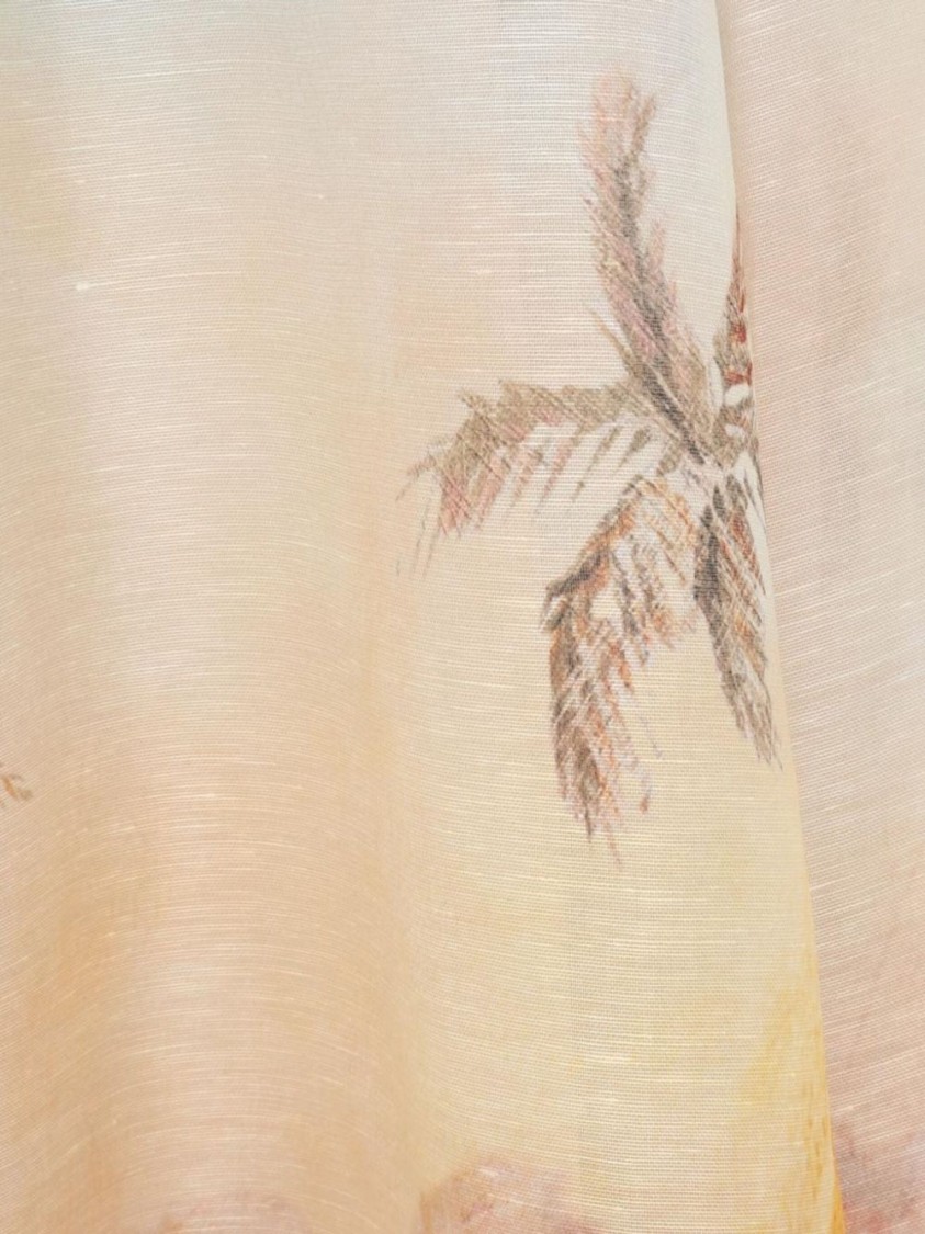 Zimmermann Illuminate Linen And Silk-blend Maxi Skirt In Neutrals