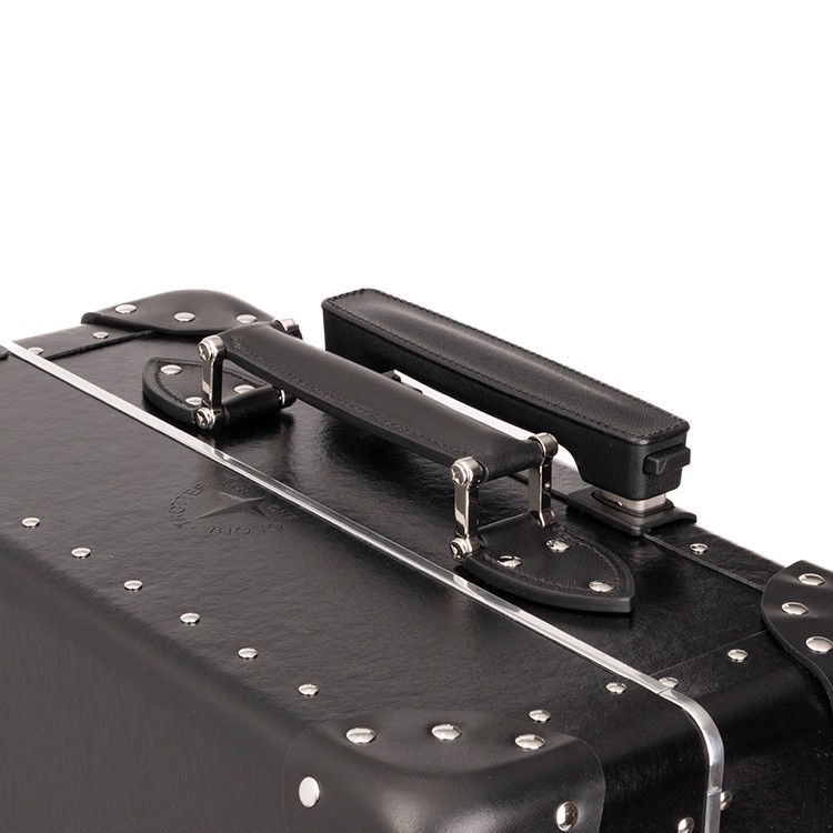 Globe-trotter Globe Trotter Metropolis Black Carry-on Suitcase With Tsa Lock In Black