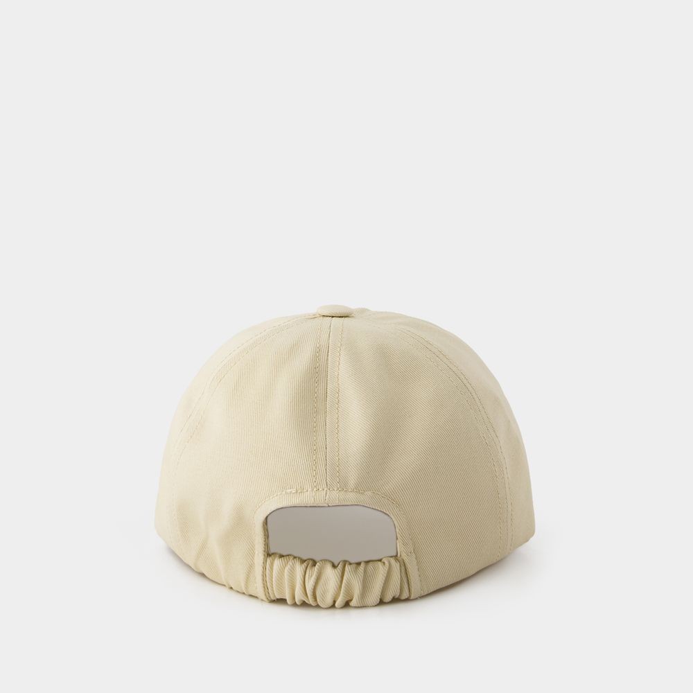 キャップ PATOU Unisex Jp Cap - PATOU - Cotton - Beige Patou Unisex Jp Cap - Cotton - Beige Hat | THE LIST