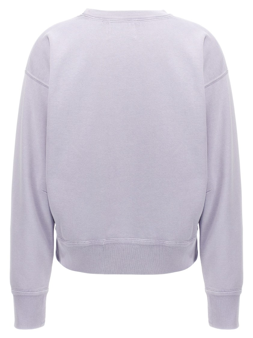 Isabel Marant Étoile Sweatshirt Isabel Marant Etoile Woman Color Violet In White