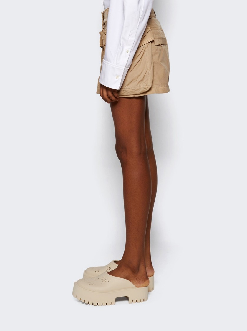 Shop Alexander Wang T T By Alexander Wang Cargo Mini Skirt