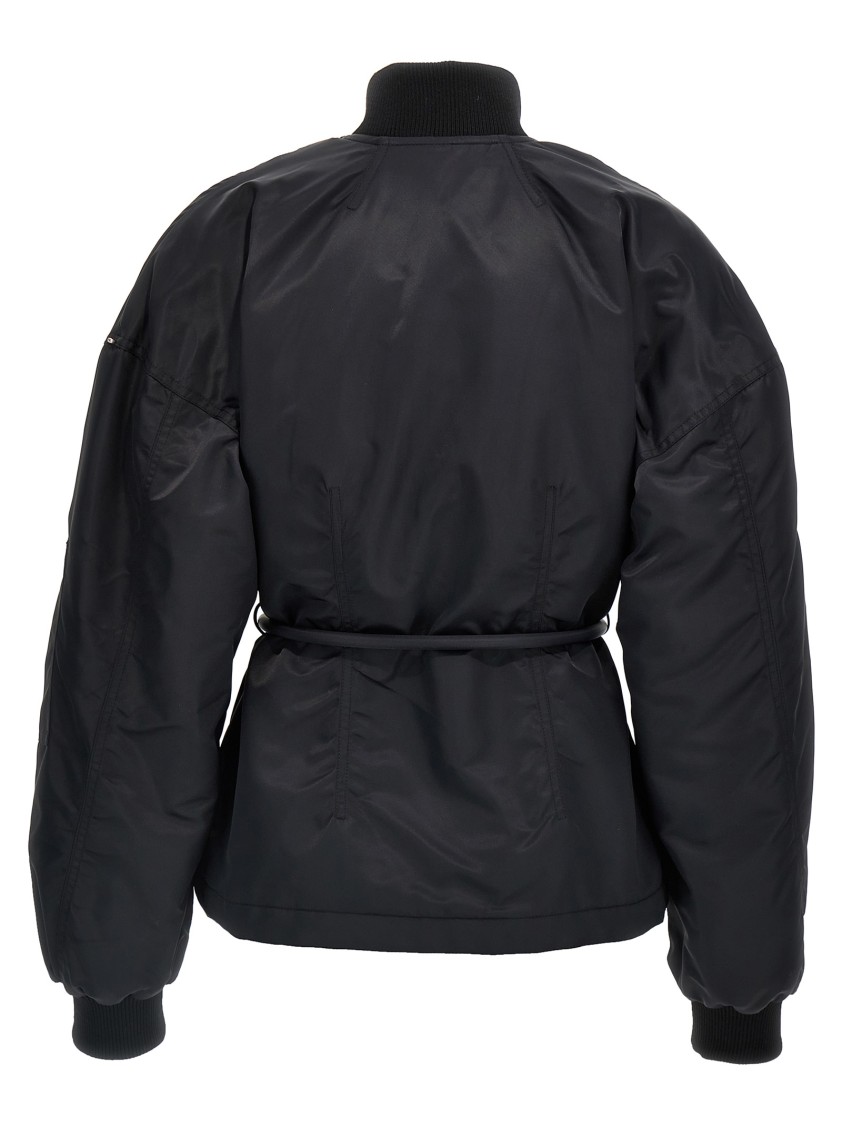 アウターその他 SPORTMAX 'Zebu' bomber jacket Black  2512021011600 Sportmax 'Zebu' Bomber Jacket in Black | THE LIST