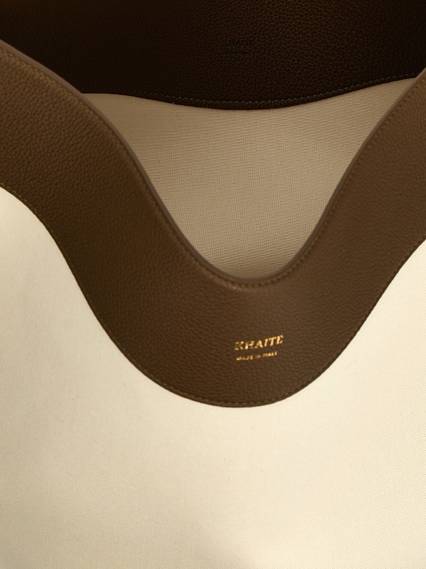 Khaite Medium Lotus Tote Bag In Neutral