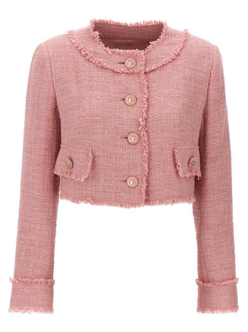 ジャケット DOLCE & GABBANA 'Rachel' blazer Pink Dolce & Gabbana 'Rachel' Blazer in Pink | THE LIST