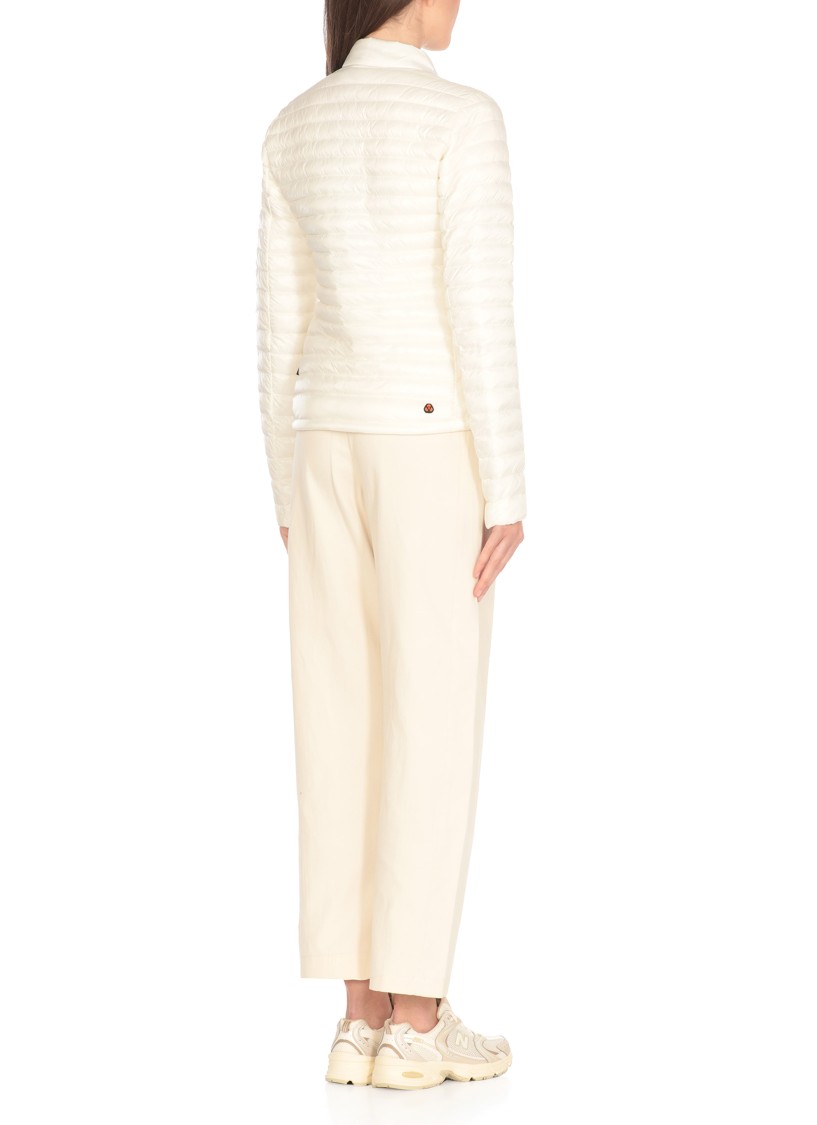 Save The Duck White Twinkle Padded Jacket In White