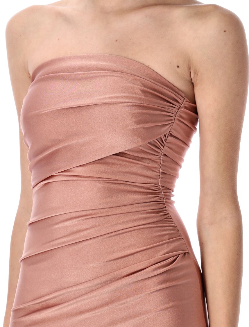 The Andamane Fitted Silhouette Strapless Jumpsuit
