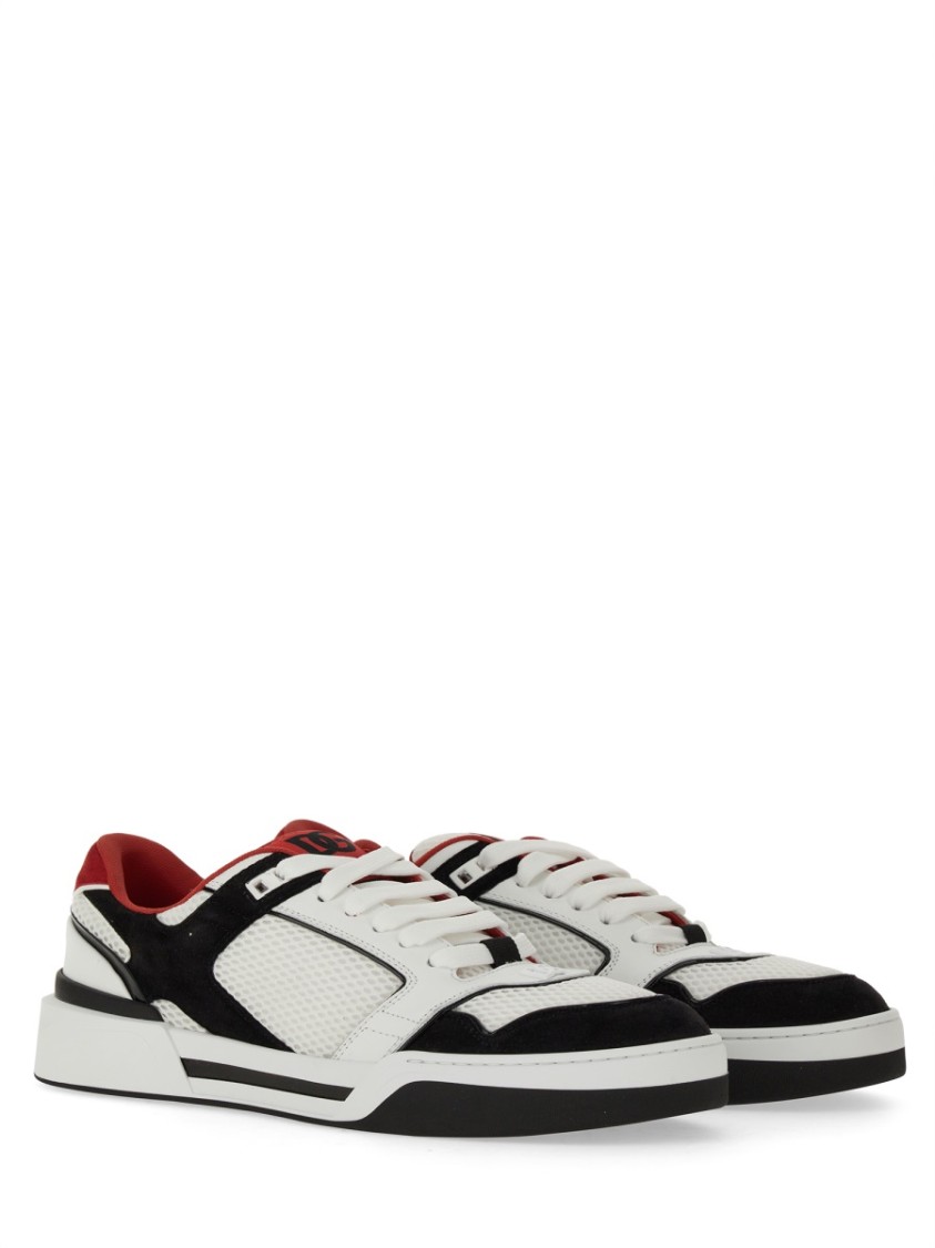 Dolce & Gabbana Modern Low-top Sneakers Contrasting Panels In White