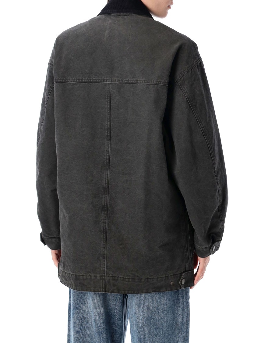 ISABEL MARANT ÉTOILE ISABEL MARANT ÉTOILE KIMELIA COATED COTTON JACKET
