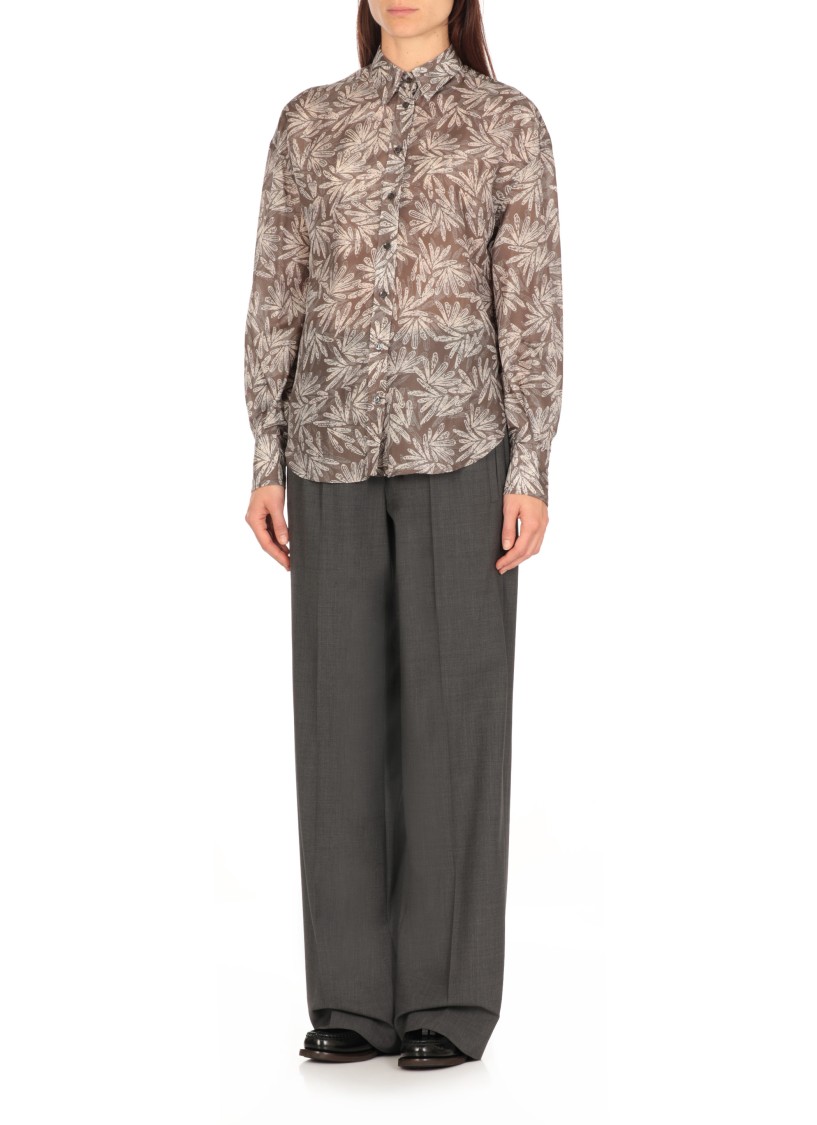 BRUNELLO CUCINELLI BRUNELLO CUCINELLI SILK SHIRT