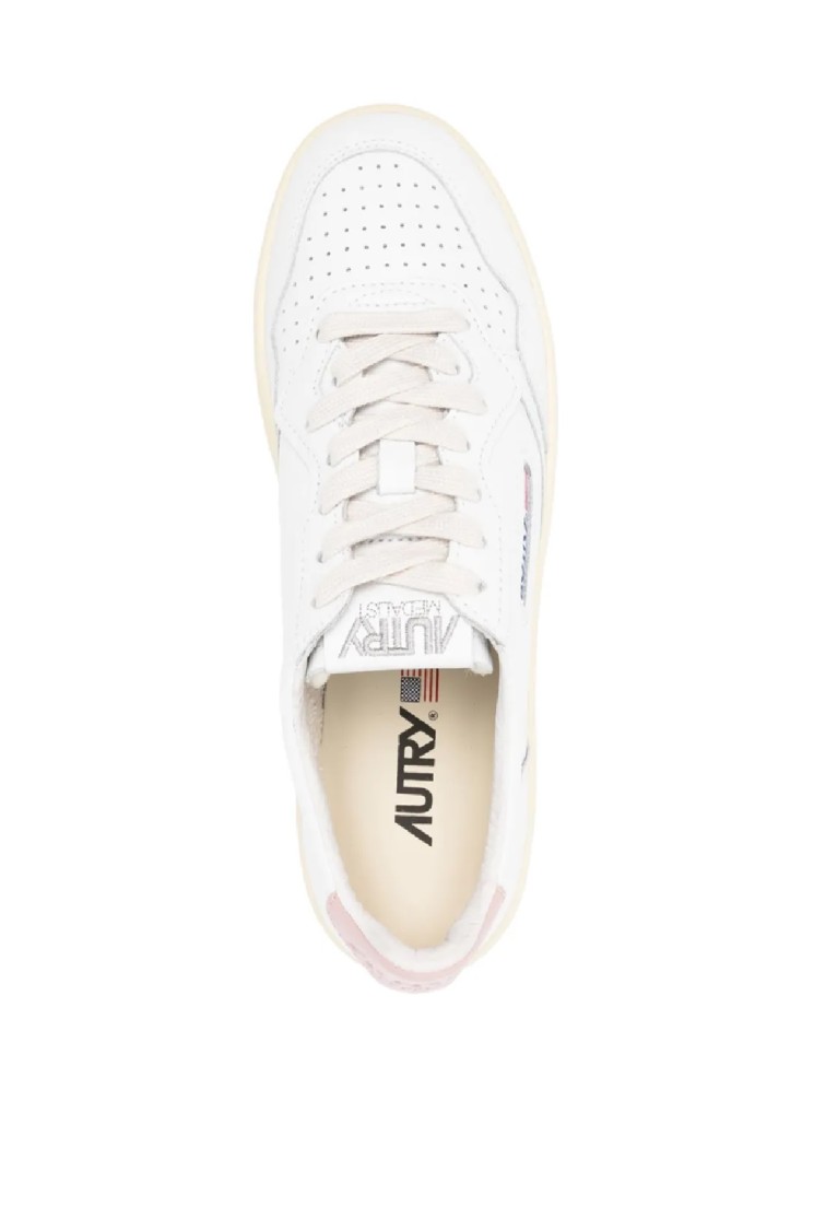 Autry Platform Low-top Sneakers With Platform Sole In White
