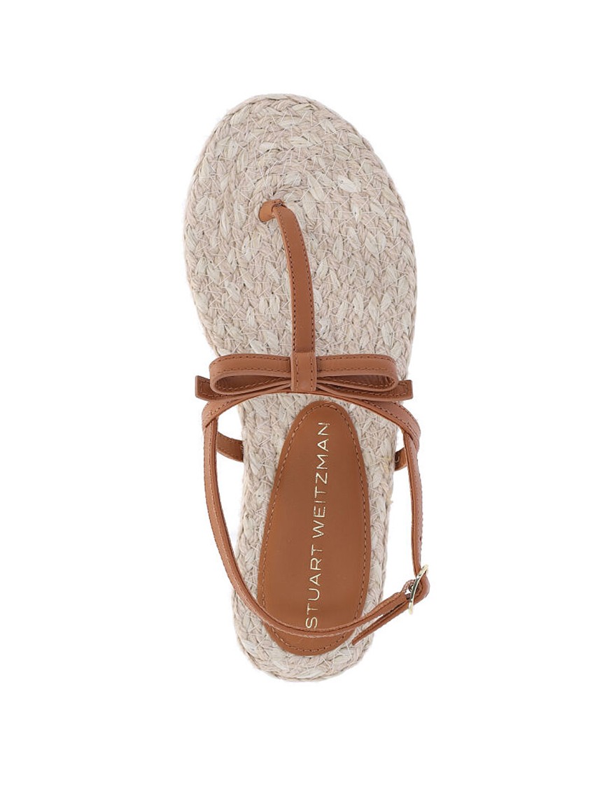 Stuart Weitzman "felicity" Espadrille Sandals - Brown In Brown