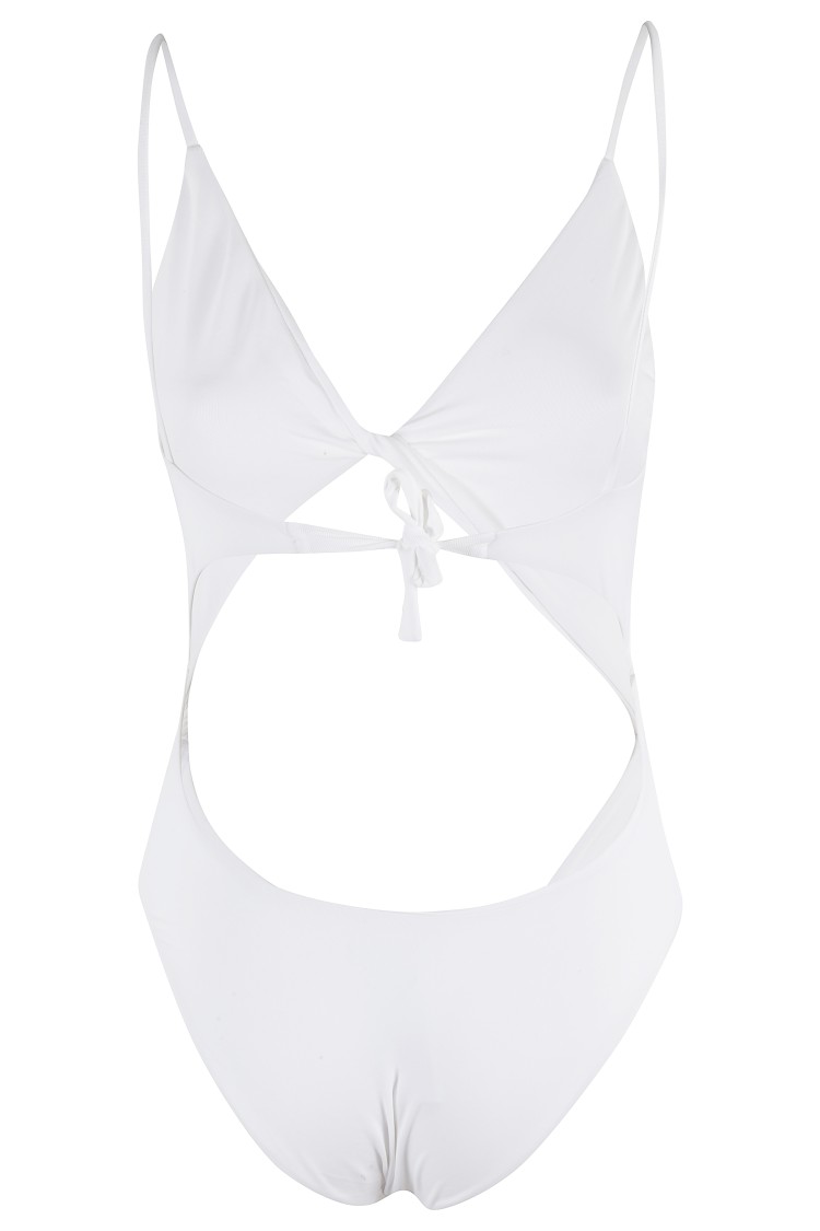 FEDERICA TOSI FEDERICA TOSI ONE-PIECE SWIMSUIT WITH TWISTED TRIANGLE TOP AND CUT-OUT DETAILS