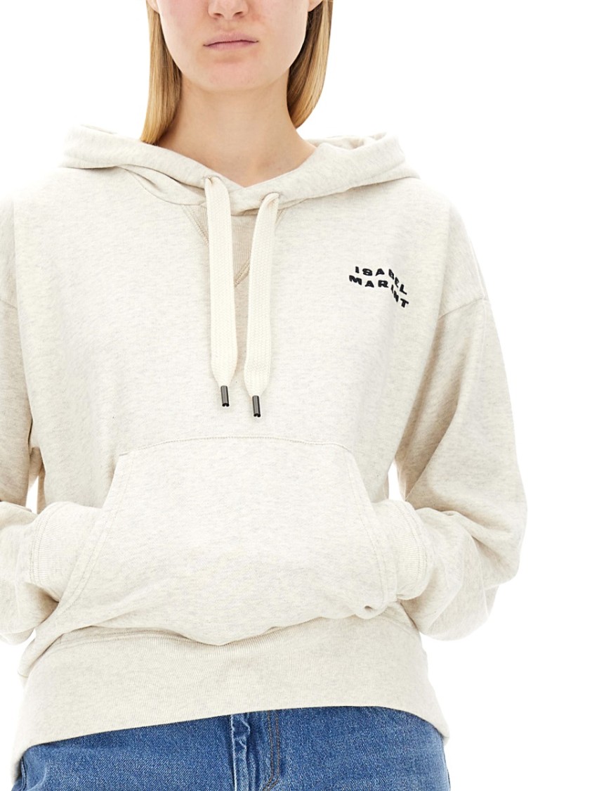 Isabel Marant Sweatshirt Woman Color Ecru In Neutrals