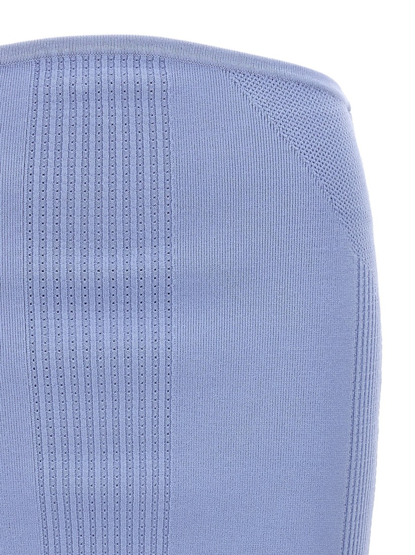 Herve Leger Hervé Léger 'mix' Skirt In Blue