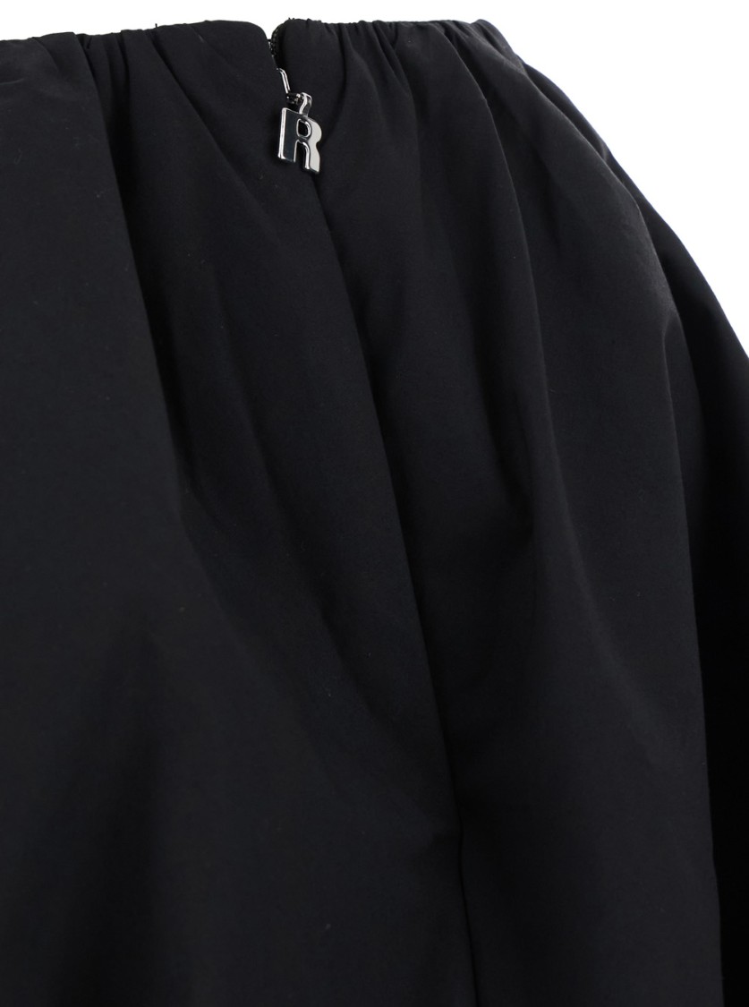 ROTATE BIRGER CHRISTENSEN ROTATE BLACK BALLOON MINISKIRT