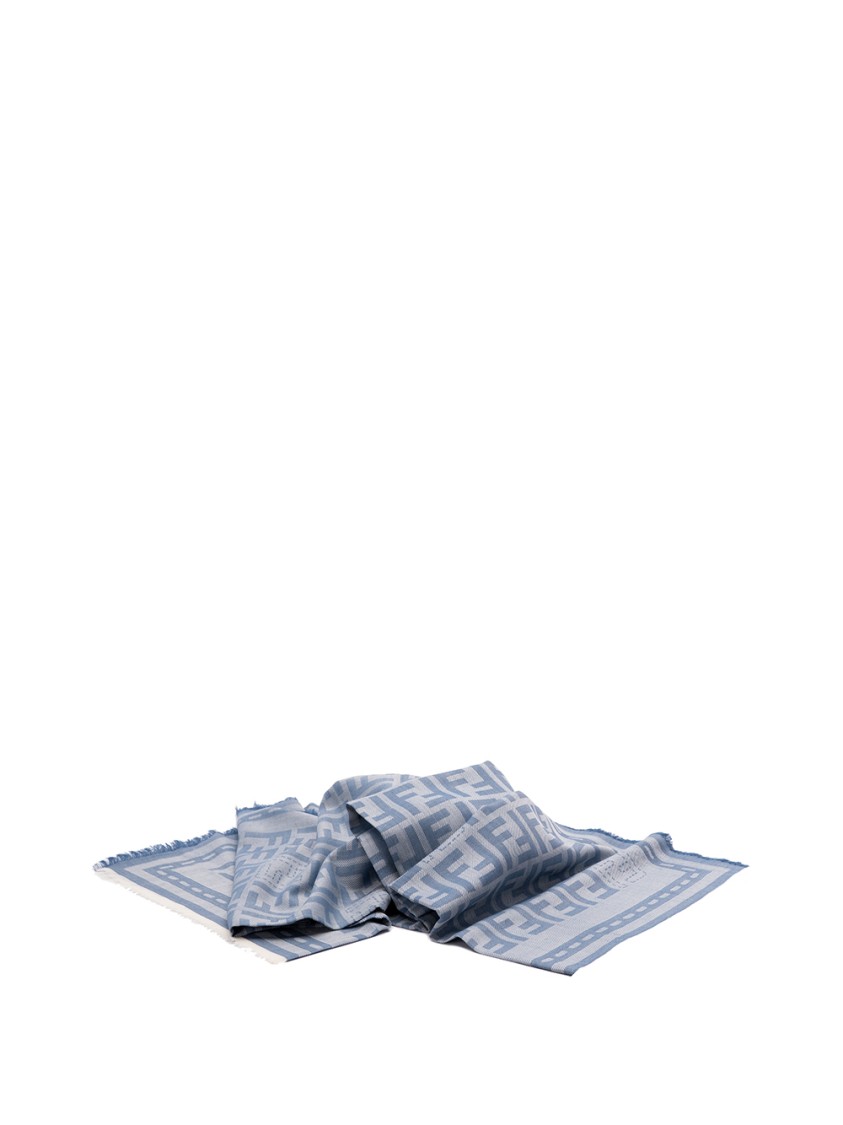Fendi Denim Effect Shawl