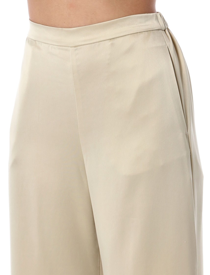 Shop By Malene Birger Lucee Flared Trousers In Neutrals