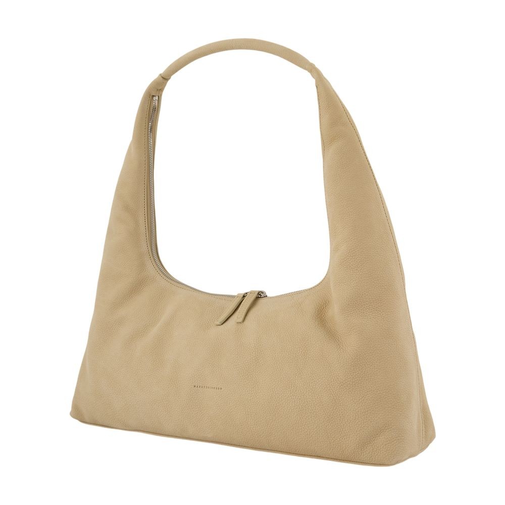 MARGESHERWOOD MARGESHERWOOD LARGE SHOULDER BAG - LEATHER - NEUTRAL 