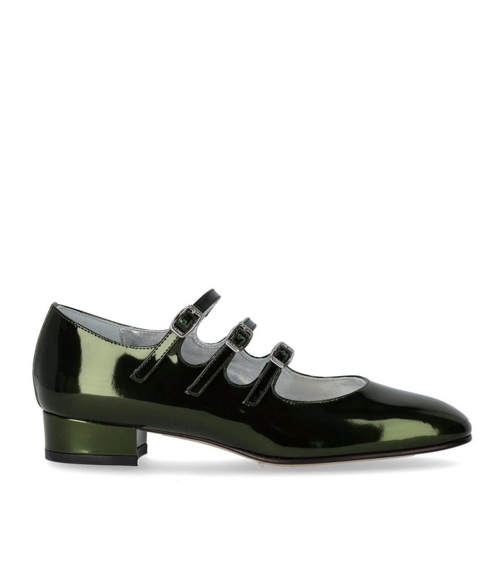 Carel Paris Ariana Green Mary Jane Pump In Green