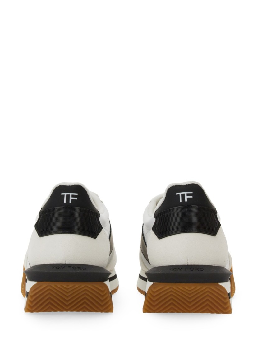 Tom Ford Logo-patch Lace-up Sneakers