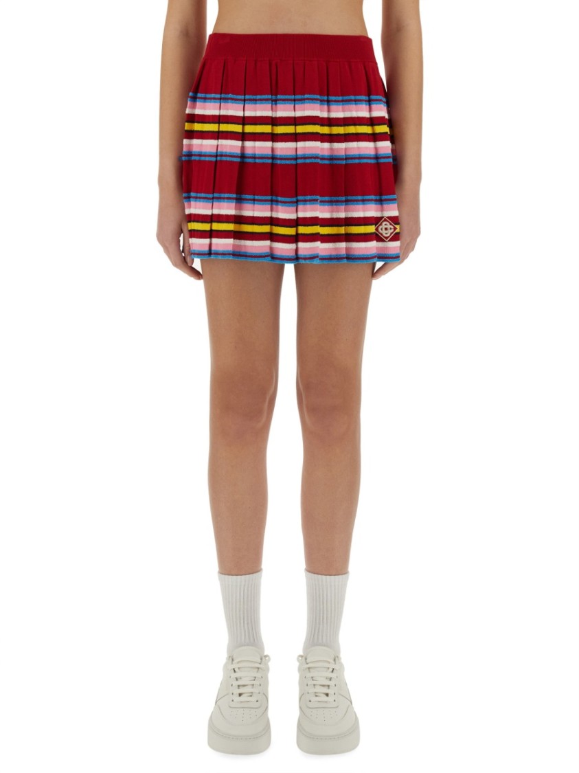 Casablanca Multicolor Flared Skirt