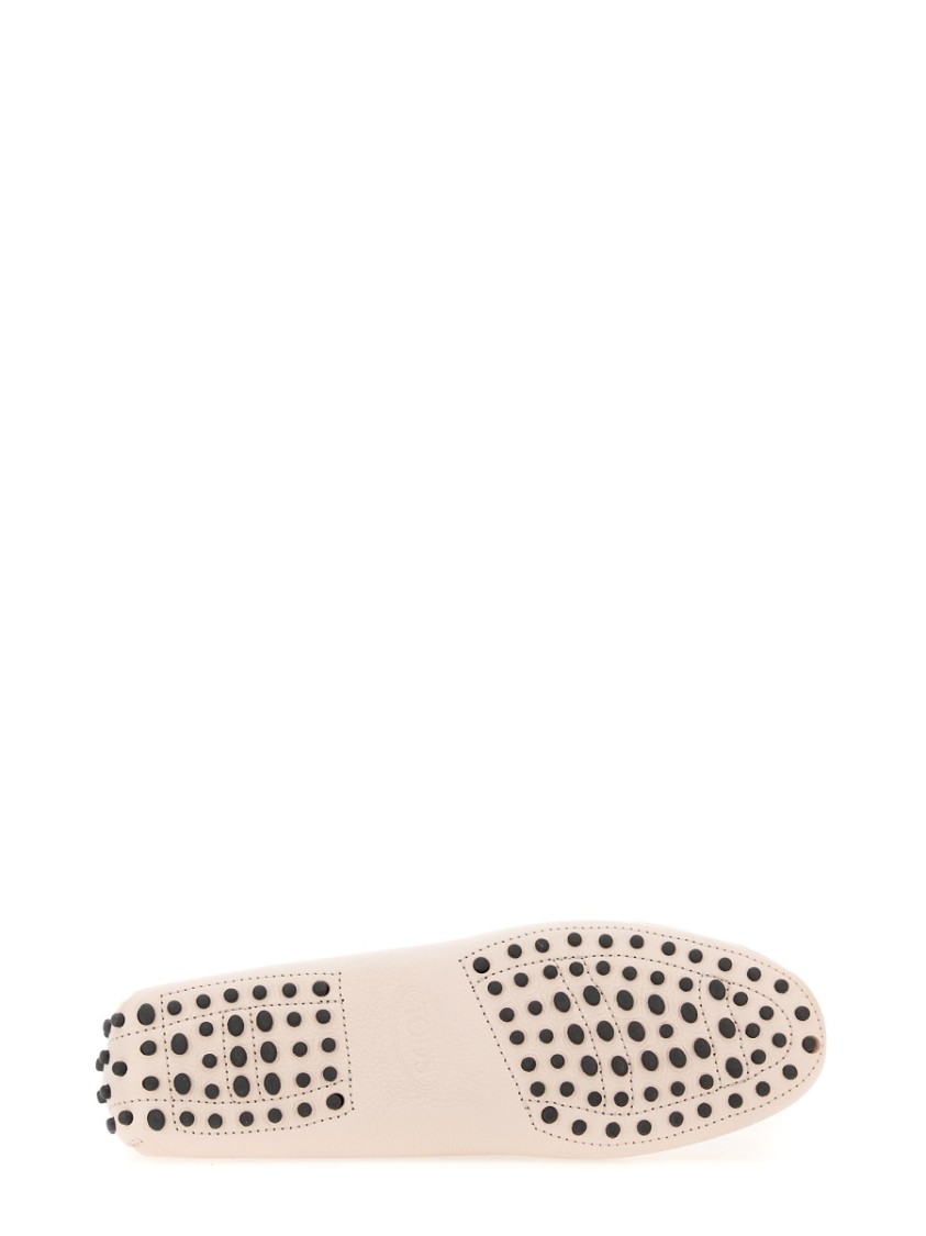 TOD'S TOD'S CALFSKIN LEATHER LOAFERS 