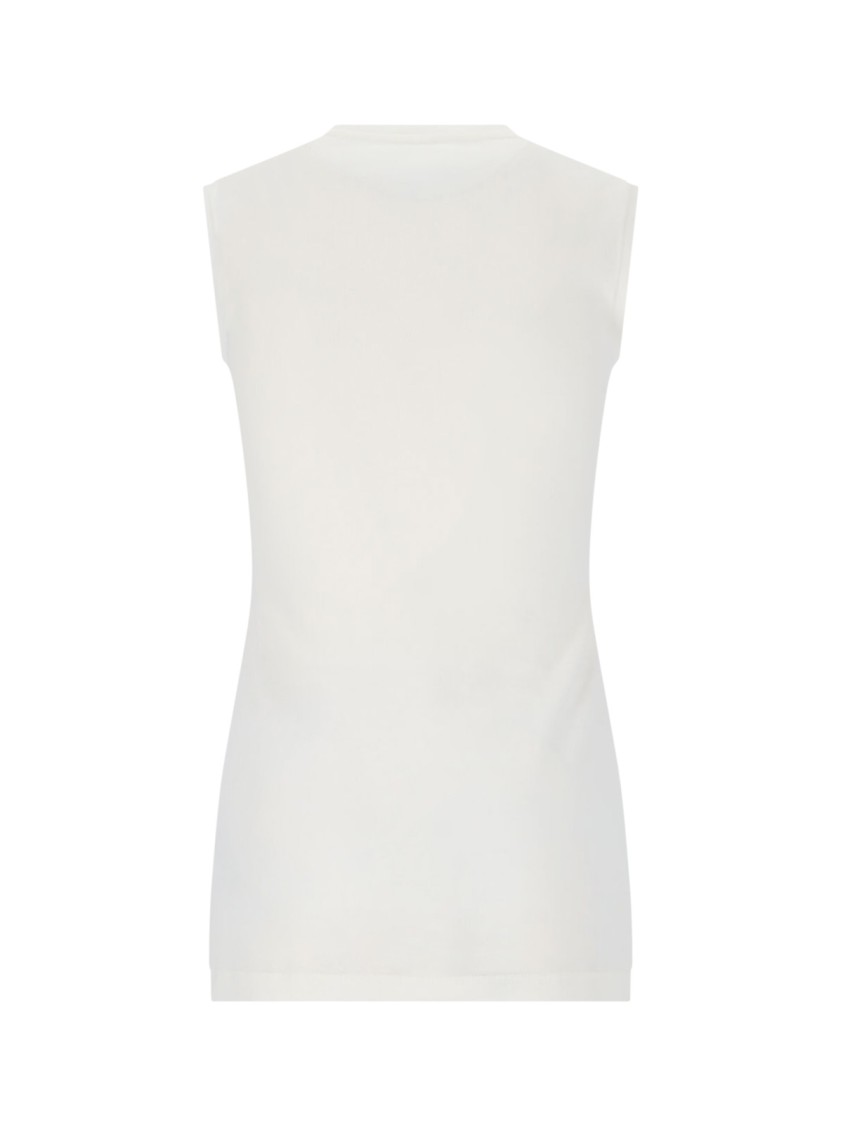 Jil Sander Tank Top Set Of 3 - White, Cream & Green