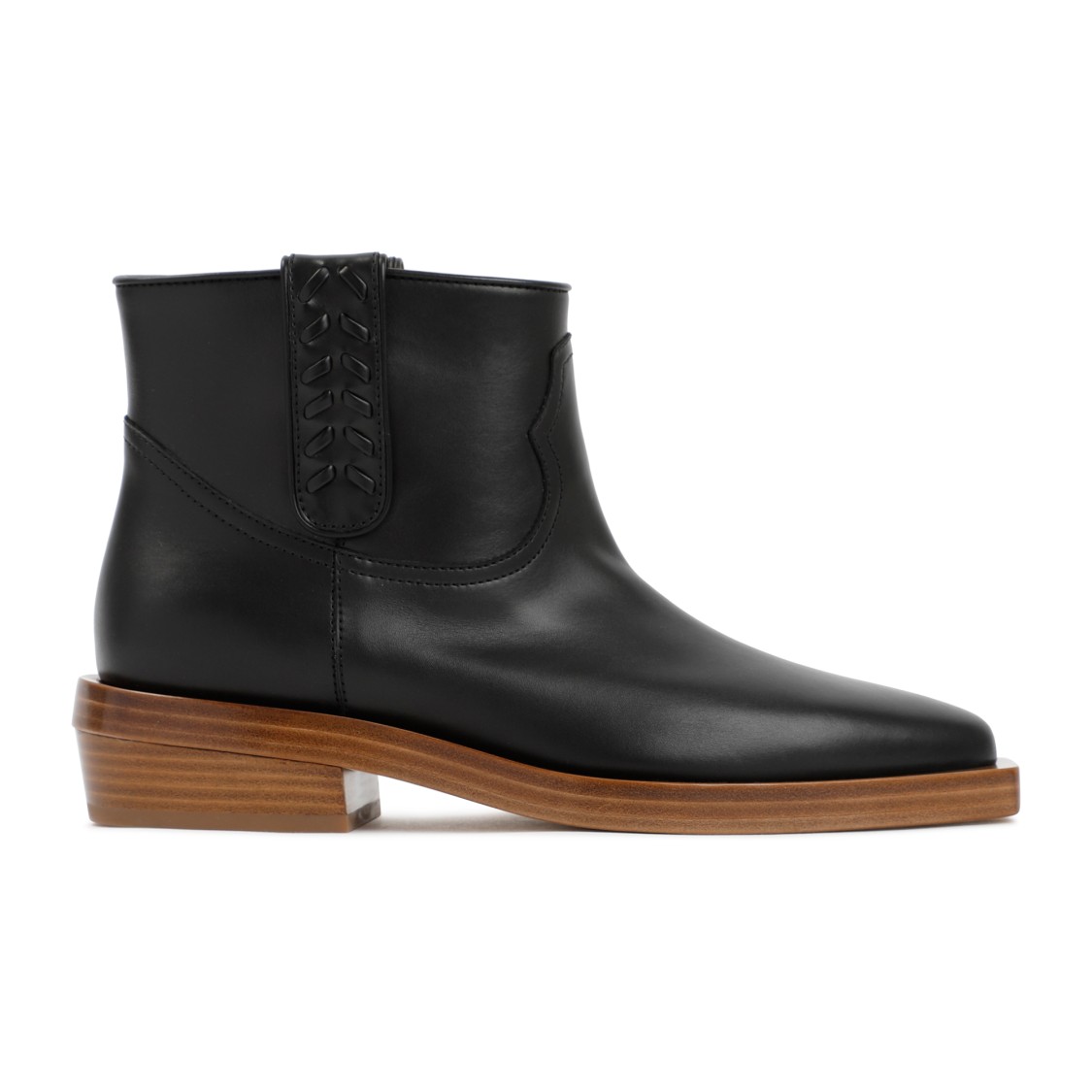 ショートブーツ・ブーティ GABRIELA HEARST REZA BOOTIE Gabriela Hearst Black Leather Reza Bootie Boots | THE LIST