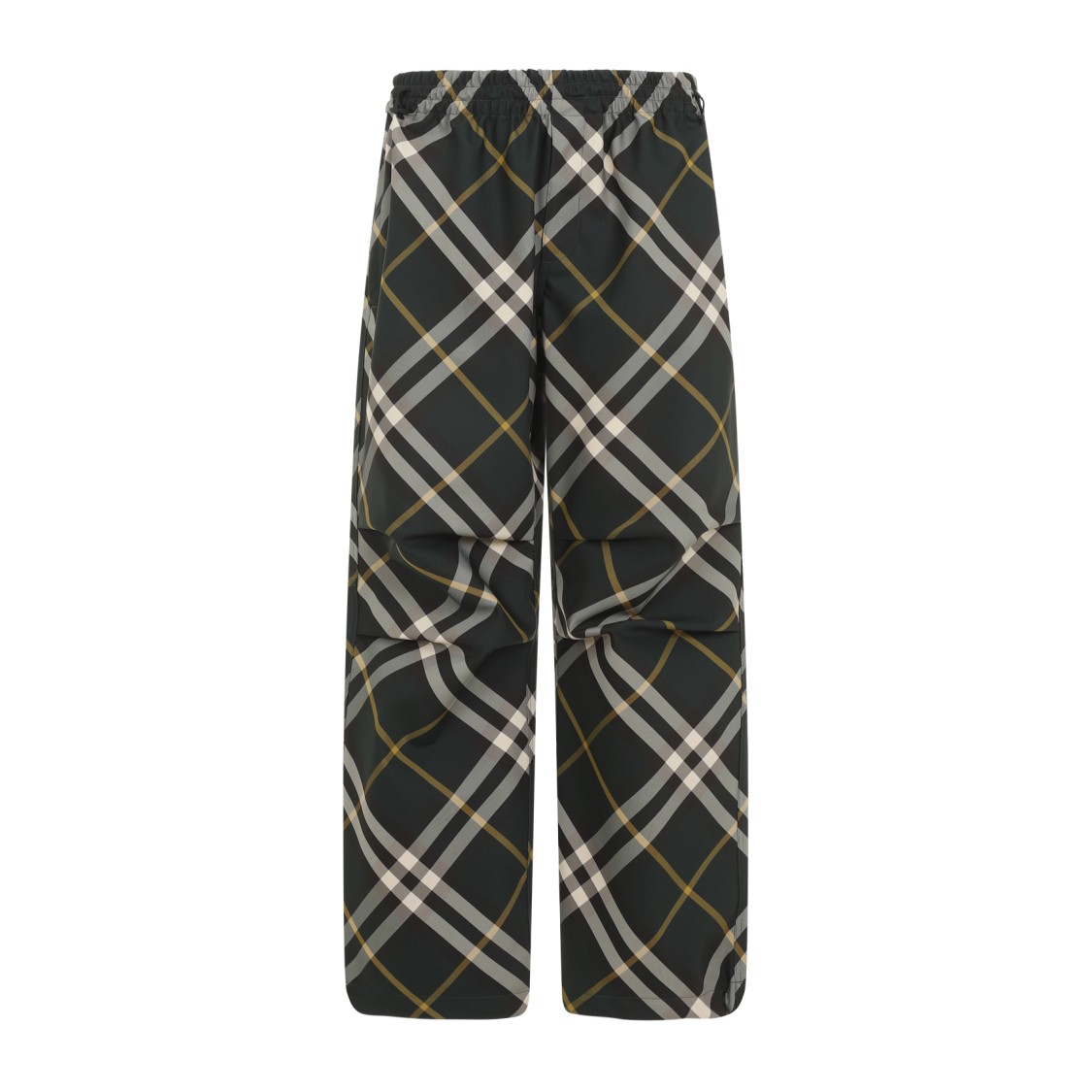 Burberry Multicolor Check Trousers Casual Pants | THE LIST