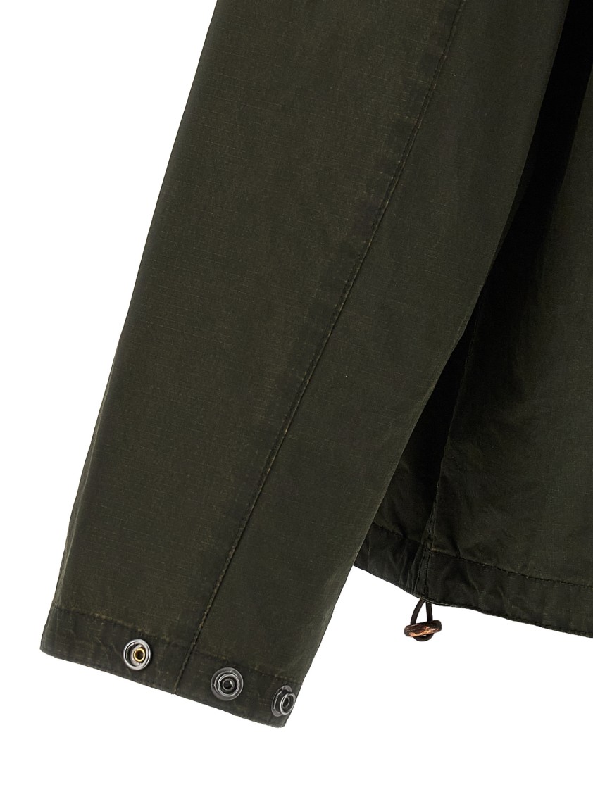 Barbour Westmorland Waterproof Jacket In Dark Green