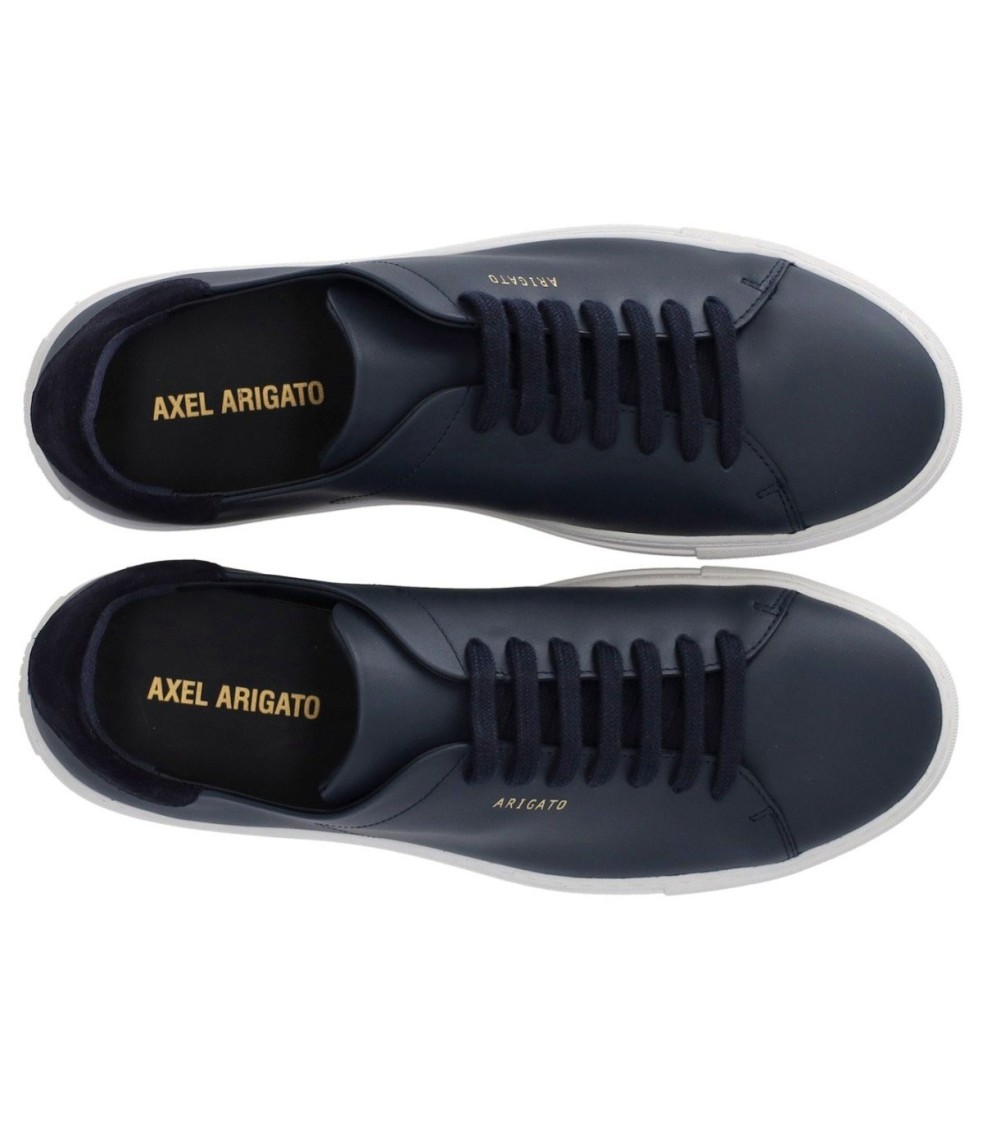 Shop Axel Arigato Clean 90 Dark Blue Sneaker