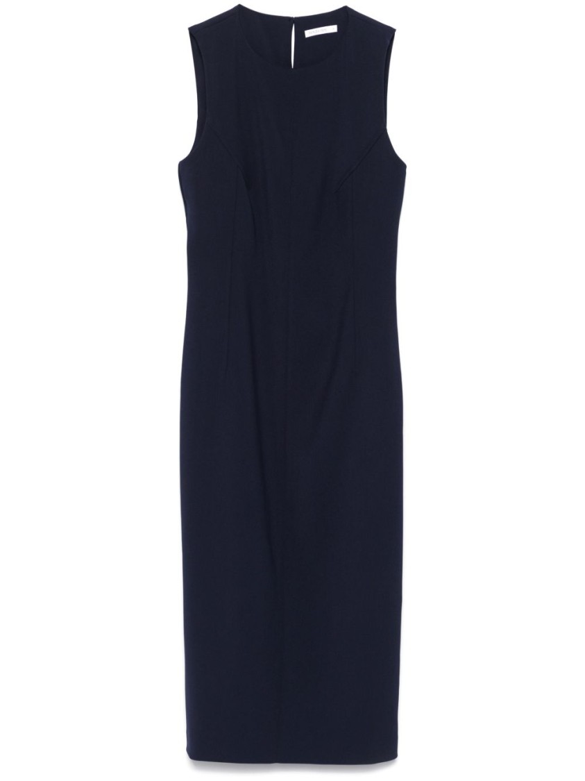 PATRIZIA PEPE PATRIZIA PEPE NAVY BLUE SLEEVELESS DRESS