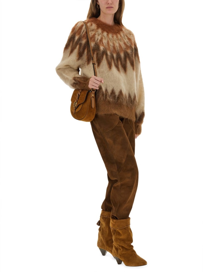 Isabel Marant Étoile Sweater Isabel Marant Etoile Woman Color Multicolor In Brown