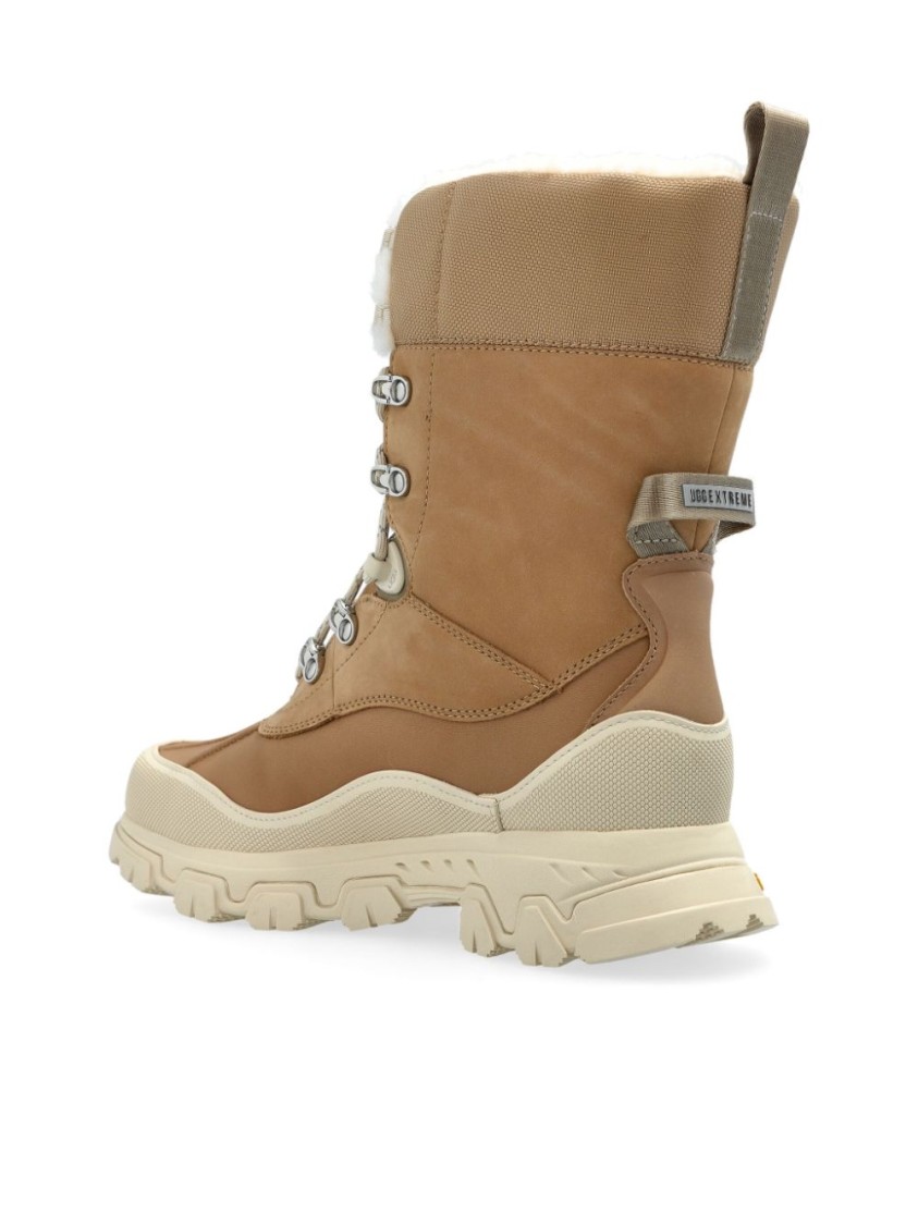 Shop Ugg Meridian Adirondack Boot With Recycled Wool Blend In Brown