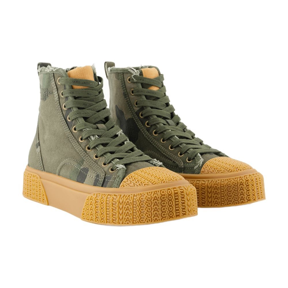 Marc Jacobs The High Top Sneakers In Green