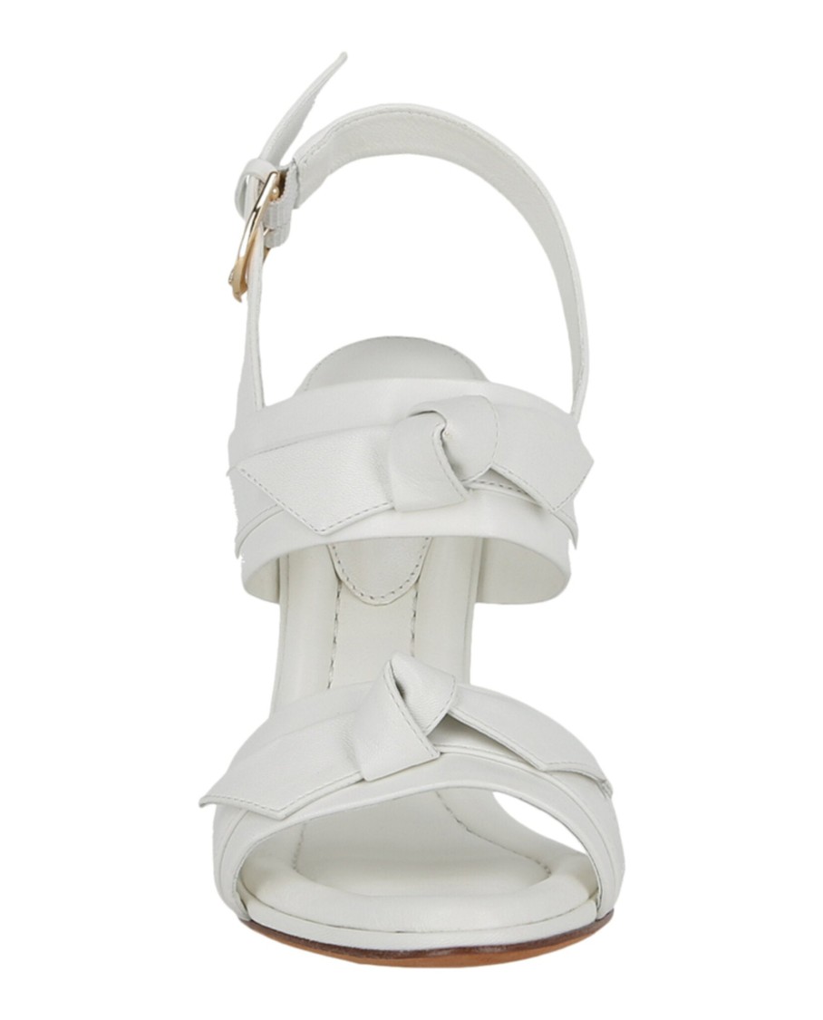 Alexandre Birman Clarita Doppia Soletta Wedges In White