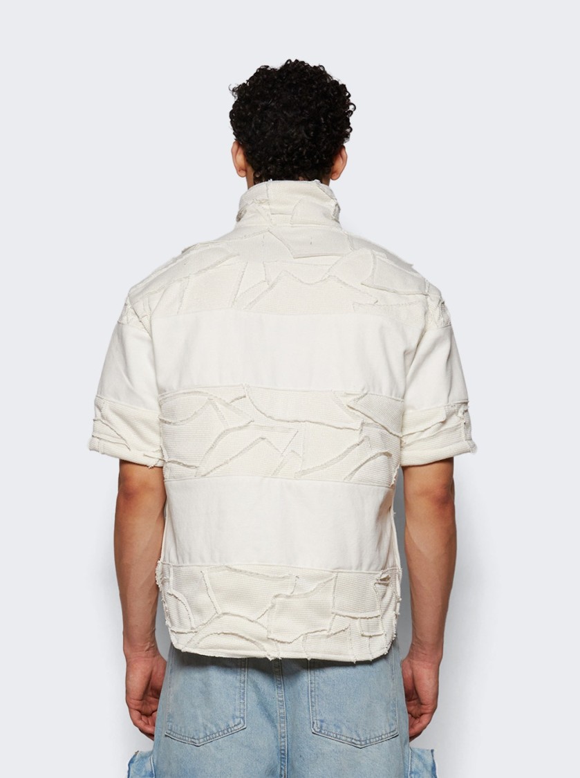 Who Decides War Off-white Winged Glory Polo In Neutrals