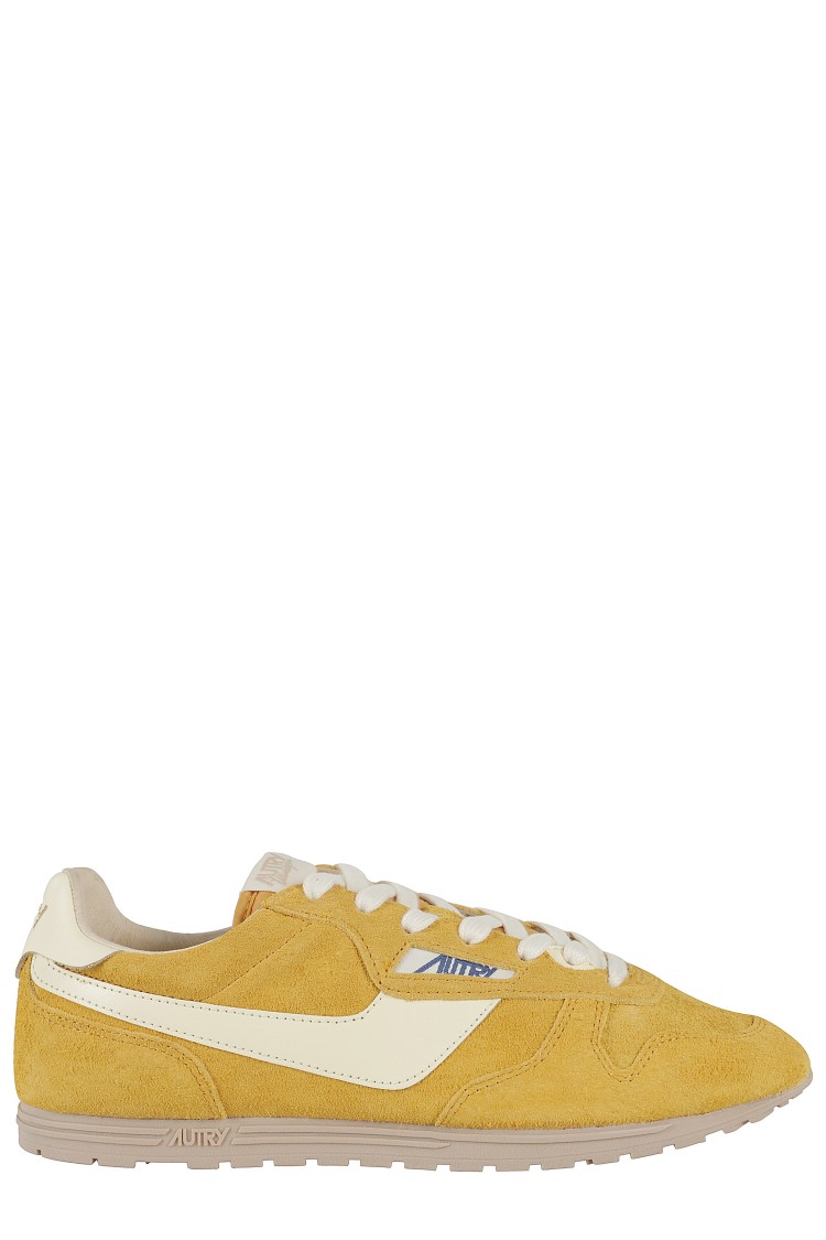 Autry Mineral Yellow Windspin Sneaker In Yellow