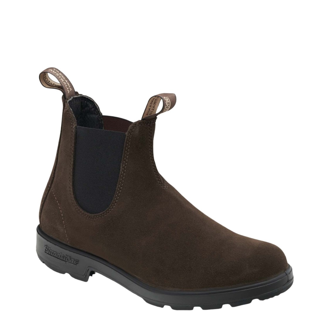 Blundstone Dark Olive 1615 Waxed Suede In Brown