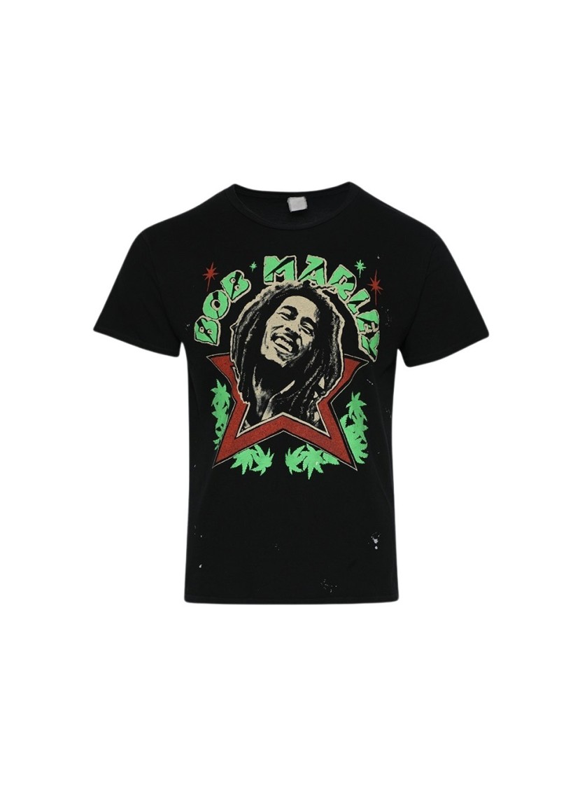 Madeworn Bob Marley T-shirt In Black