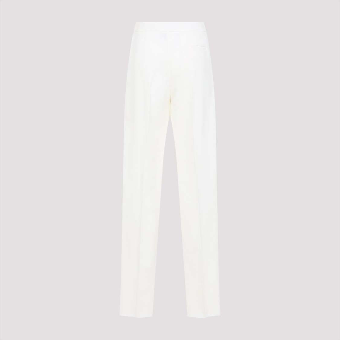 Giorgio Armani Hemp Jersey Relaxed-fit Trousers In White