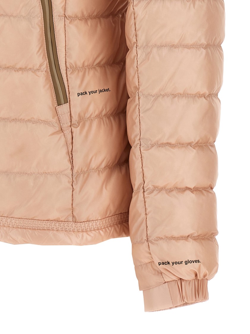 Moncler Women's "walibi" Down Jacket In Neutral