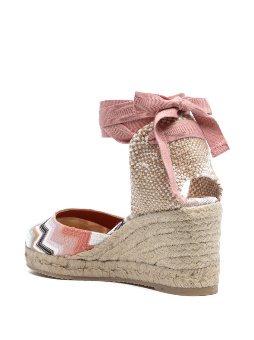 MISSONI MISSONI EVA 60 WAVE PINK ESPADRILLE WE 