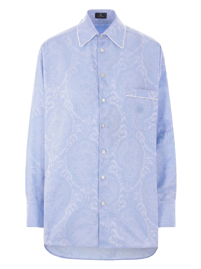 Etro Classic Paisley Pattern Button-up Shirt