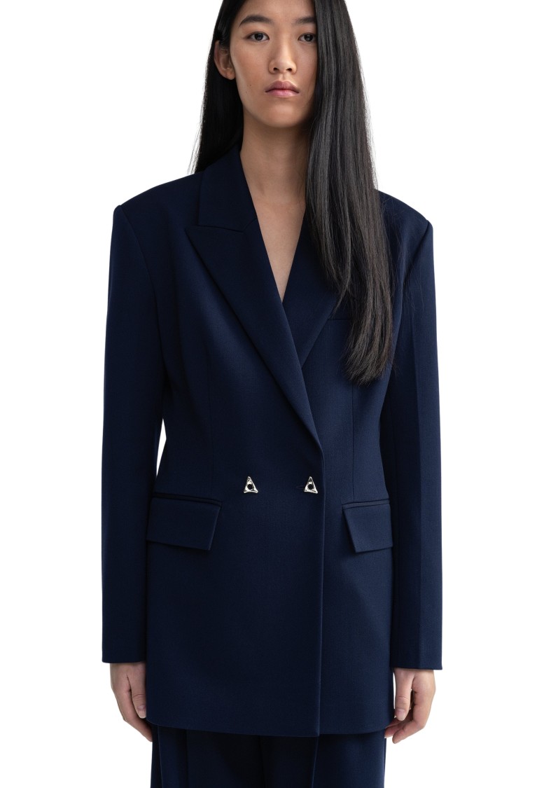 AERON AERON MOTIVE - WAISTED BOXY BLAZER 