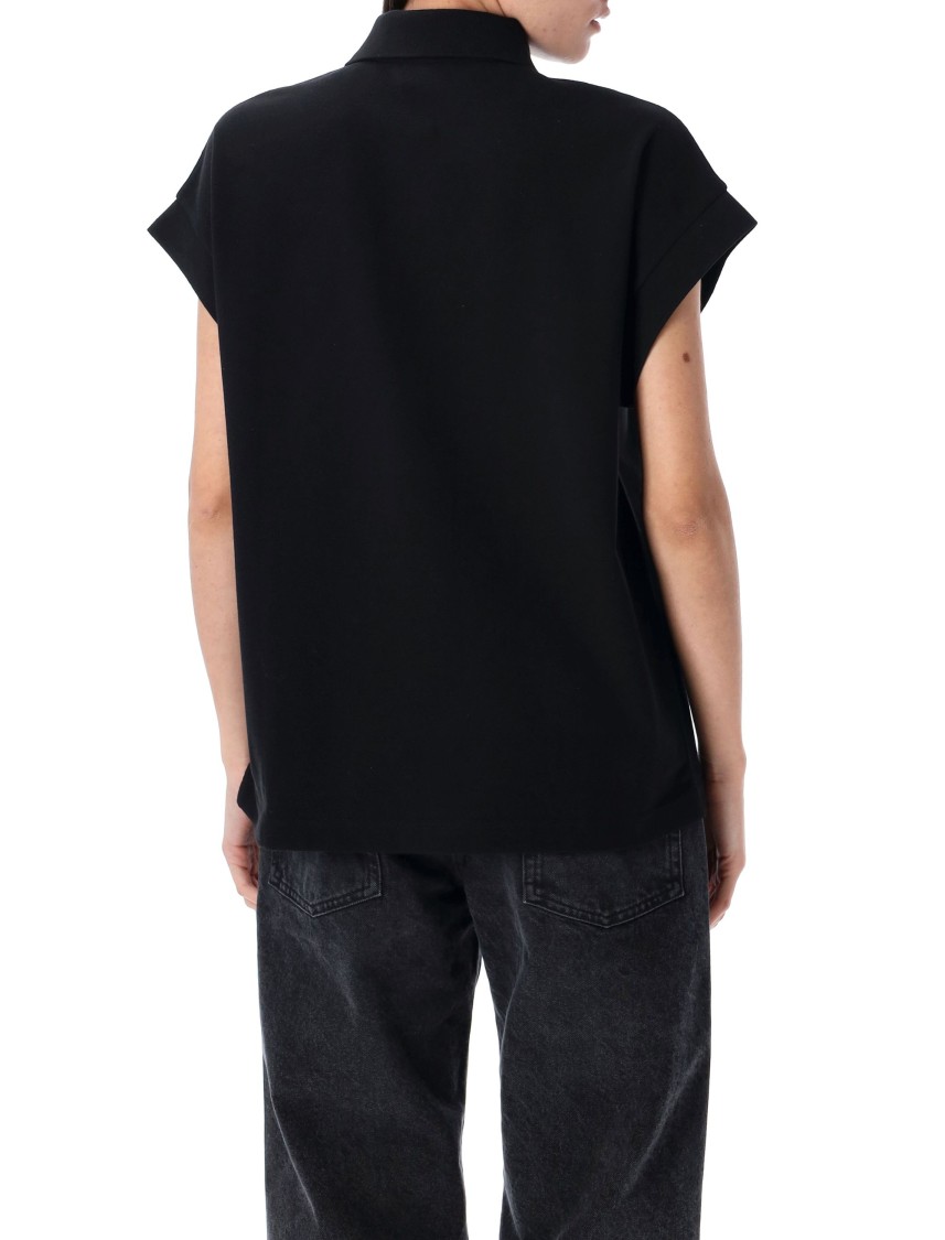 Shop Saint Laurent Cassandre Piqué Polo Shirt
